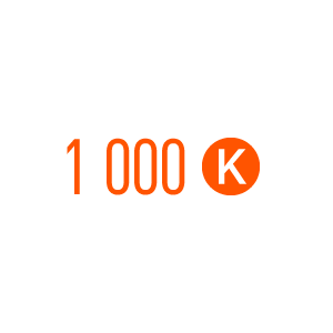 1000 кредитов